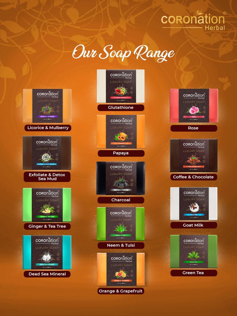 COROnation Herbal صابون البابايا الفاخر - 100 جرام - Image 4